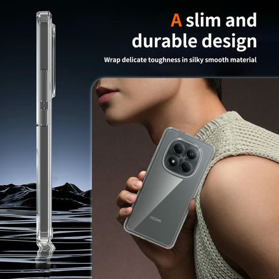 JP Průhledný obal, Xiaomi Redmi Note 15 Pro 4G