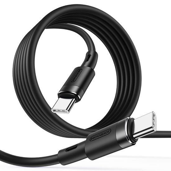 Joyroom kabel USB-C - USB-C, PD 60W, 1,2m, černý (S-1230N9)