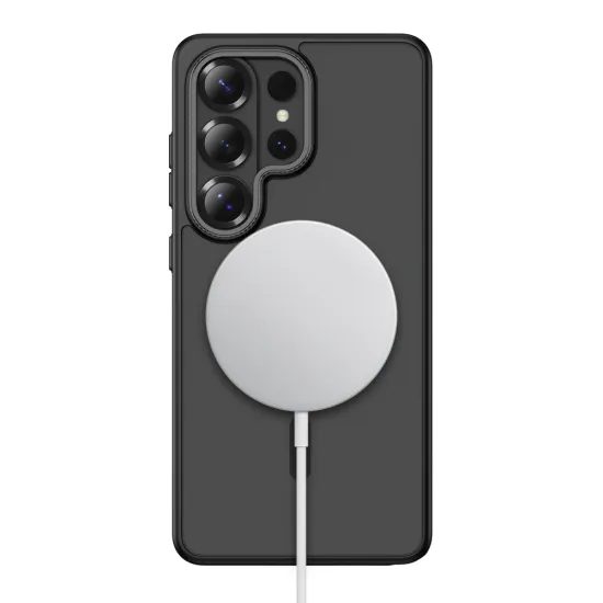 Tech-Protect MagCam Hoesje - MagSafe geschikt - met Camera Cover - voor Samsung Galaxy S26 Ultra - Zwart Mat