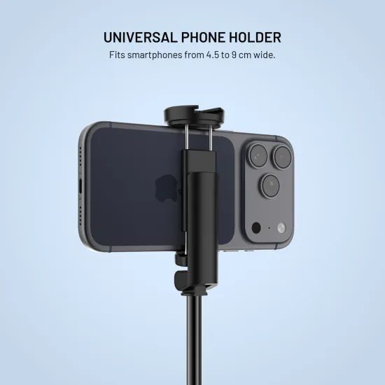Hosszú FIXED Creator Snap állvány vezeték nélküli kioldóval, 1,46 m, fekete