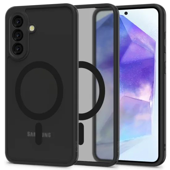 Tech-Protect MagMat MagSafe, Samsung Galaxy A56 5G, μαύρο ματ
