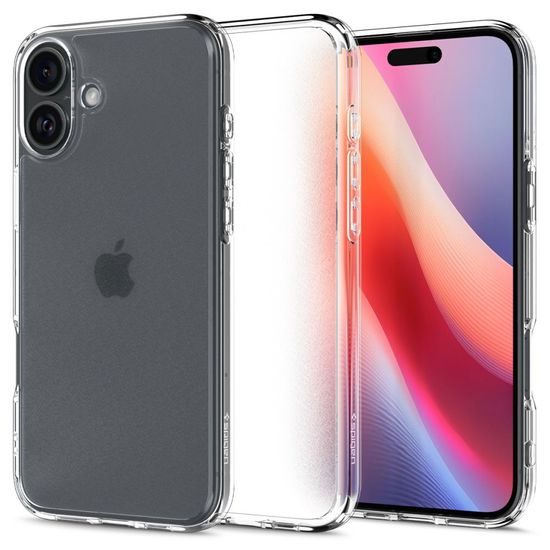Spigen Ultra hybrid ovitek za mobilni telefon, iPhone 16, frost clear