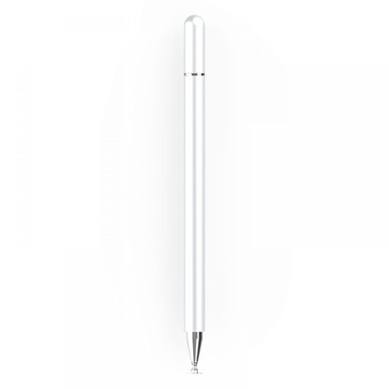 Tech-Protect Charm Stylus pen, alb și argintiu