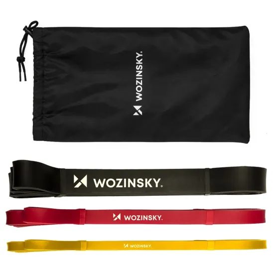 Wozinsky WGO-3 Latexové odporové gumy, 3 ks