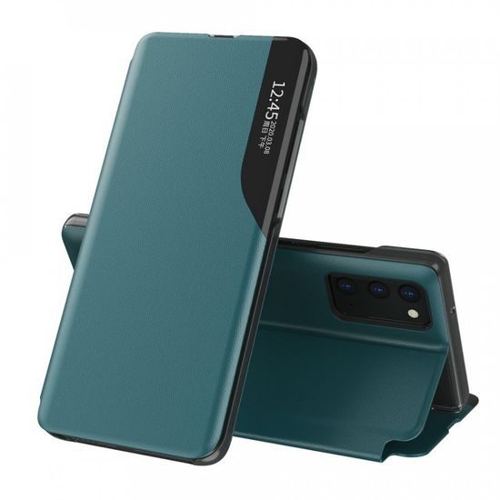 Eco Leather View Case, Samsung Galaxy M51, zöld