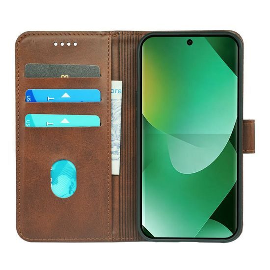 Magnet Case, Xiaomi Redmi Note 15 4G, καφέ