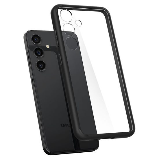 Spigen Ultra hibrid tok mobiltelefonhoz, Samsung Galaxy S24, matte black
