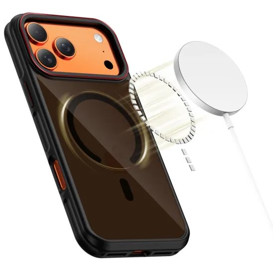 Tech-Protect MagHybrid MagSafe, iPhone 17 Pro Max, κόκκινο-μαύρο