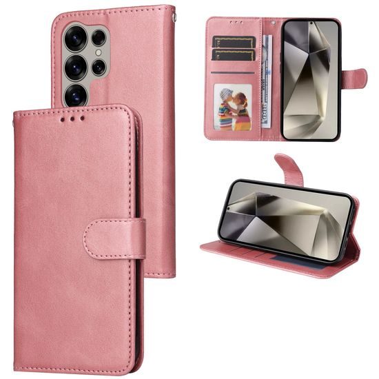 Θήκη Magnet, Samsung Galaxy S25 Ultra, ροζ