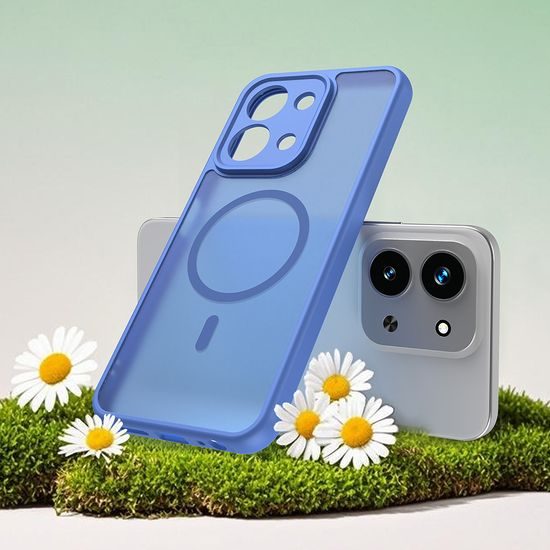 Techsuit HaloFrost II MagSafe, Xiaomi Redmi 15C 4G / 5G, ανοιχτό μπλε