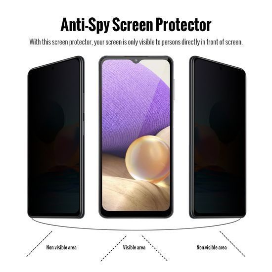 Privacy 5D Zaščitno kaljeno steklo, Samsung Galaxy A32 5G