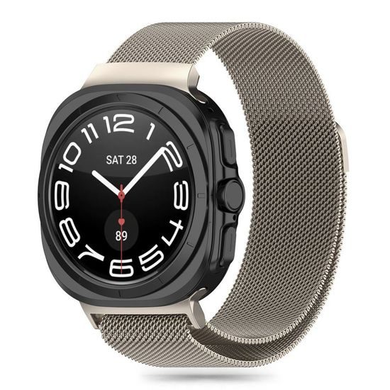 Tech-Protect MilaneseBand, Samsung Galaxy Watch Ultra (47 mm), starlight