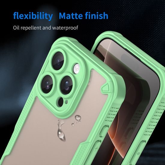 ArmorShield Hybrid Case, iPhone 16 Pro, πράσινο