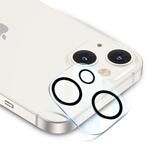 ESR Gehärtetes Schutzglas für das Kameraobjektiv, iPhone 13 / 13 Mini, schwarz