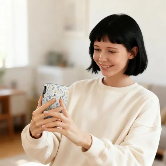 Tech-Protect pouzdro, Samsung Galaxy A57 5G, luční kvítí