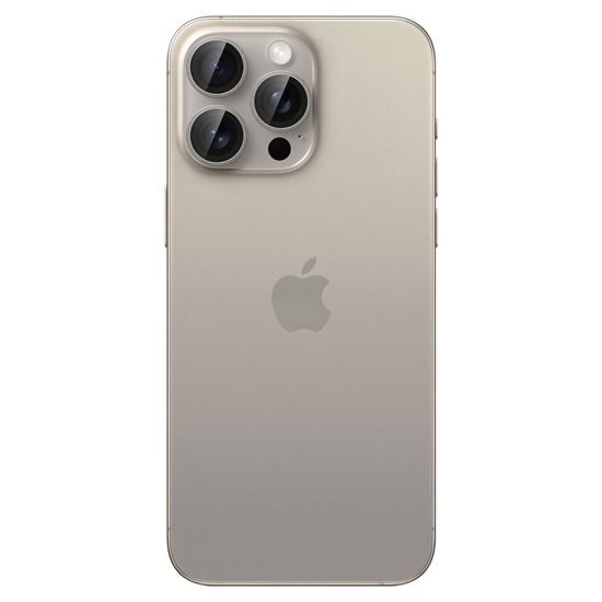 Spigen Optik.TR Ez Fit προστασία κάμερας, 2 τεμάχια, iPhone 14 Pro / Max / 15 Pro / Max / 16 Pro / Max / 17 Pro / Max, natural titanium