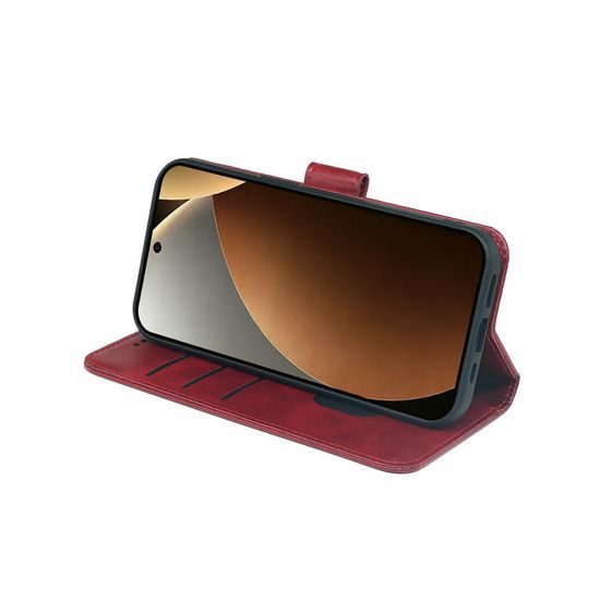 Magnet Case, Xiaomi Redmi Note 15 Pro Plus 5G, κόκκινο