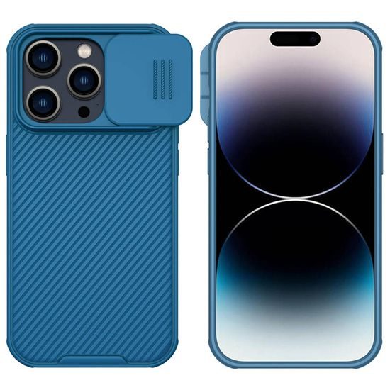 Nillkin Camshield, iPhone 14 Pro Max, kék