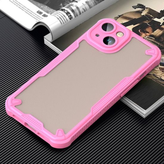 ArmorShield Hybrid Case, iPhone 14, ροζ
