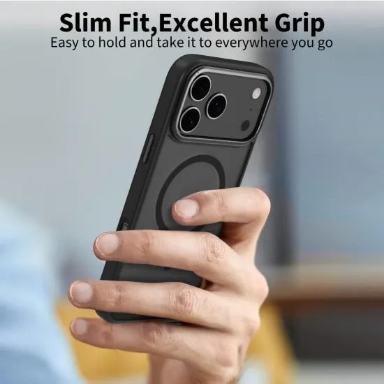 Tech-Protect Magedge MagSafe iPhone 17 Pro Max, μαύρο ματ