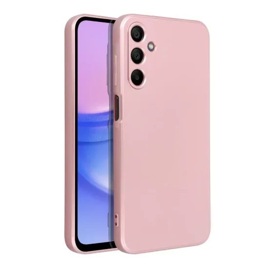 Metallische Hülle, Samsung Galaxy A15 5G, Rosa