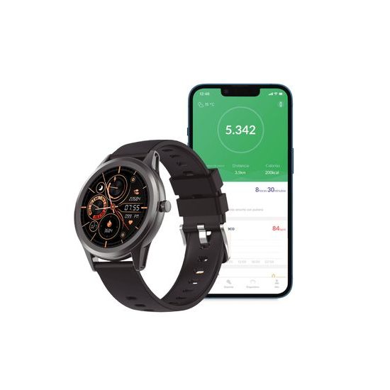 Ksix Smartwatch Globe, siva