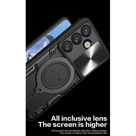 Θήκη Camshield Ring, Samsung Galaxy S26, μαύρη