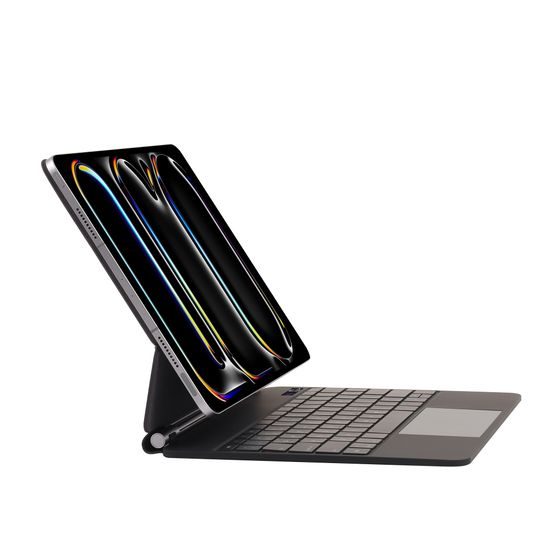 JP Magnetic Keyboard MK01 θήκη tablet με οθόνη, iPad Pro 13 2024 / 2025, μαύρο
