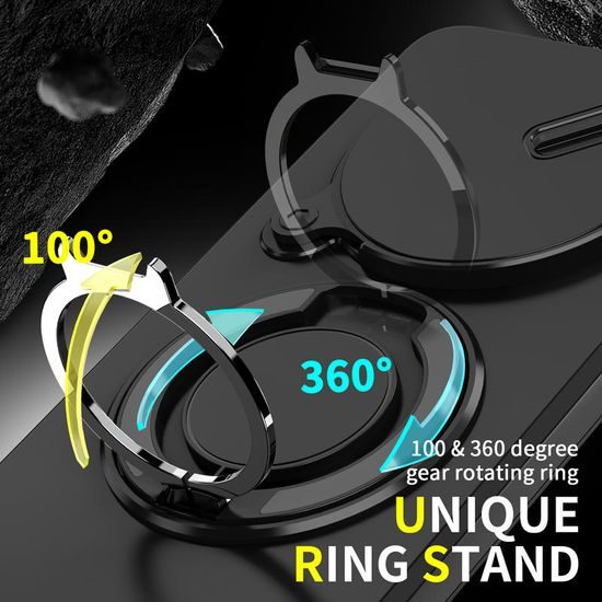 Θήκη Camslide Stand, Xiaomi Redmi Note 15 5G, μαύρη