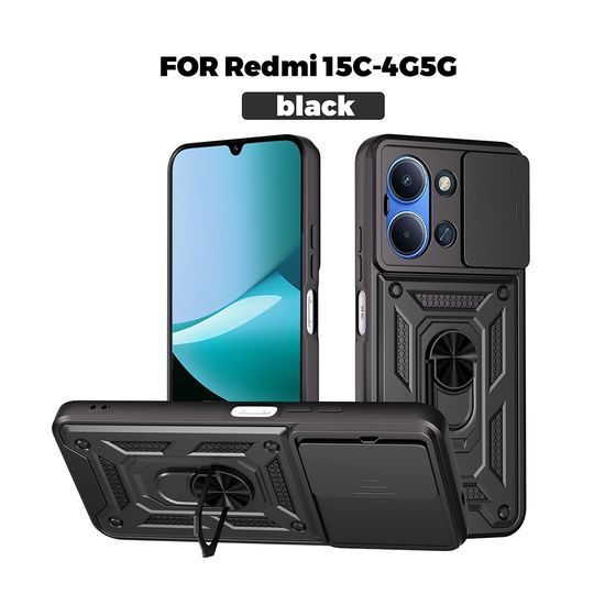 JP CamShield 2, Xiaomi Redmi 15C, μαύρο