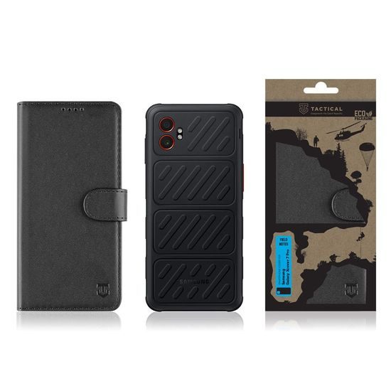 Θήκη Tactical Field Notes, Samsung Galaxy Xcover 7 Pro, μαύρη