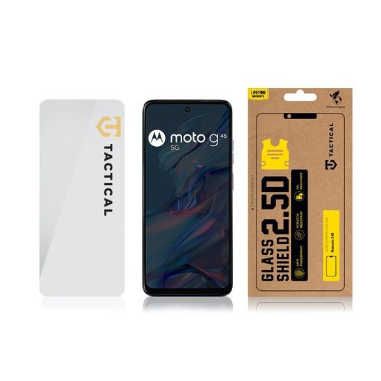 Tactical Glass Shield 2.5D γυαλί για Motorola G45, διάφανο