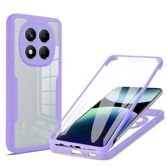 JP Defense colorful obal, Xiaomi Redmi Note 14 Pro 5G, fialový