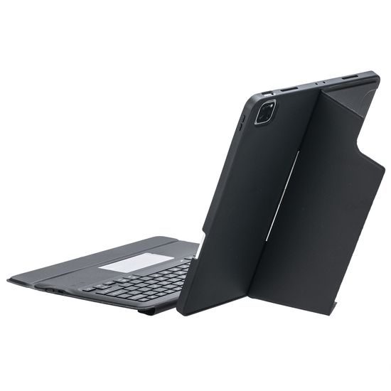 JP billentyűzet tok MK02 táblagép tok, iPad Pro 12.9, 2018 / 2020 / 2021 / 2022, iPad Air 13 2024, fekete