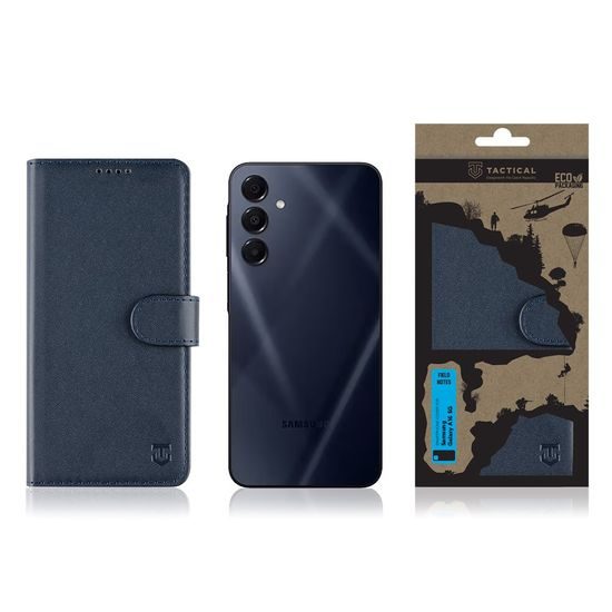 Tactical Field Notes púzdro, Samsung Galaxy A16 5G, modrý