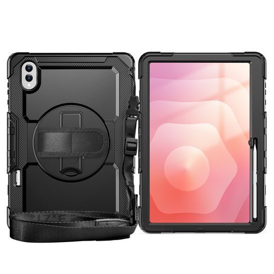 JP Solid360 θήκη για tablet, Samsung Tab S11 Ultra, μαύρη