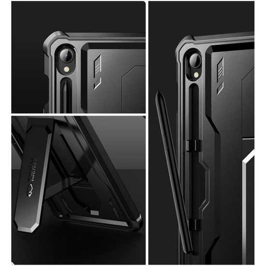Ovitek Tech-Protect Kevlar Pro, Samsung Galaxy Tab S9 11.0 (X710 / X716B), črn