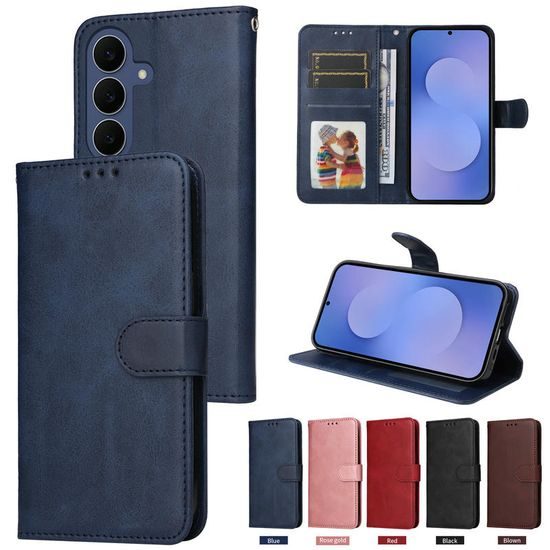 Samsung Galaxy S26 FE magnetiga klappümbris – sinine