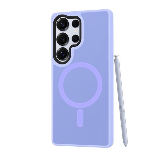 Techsuit HaloFrost MagSafe, Samsung Galaxy S25 Ultra, Lila