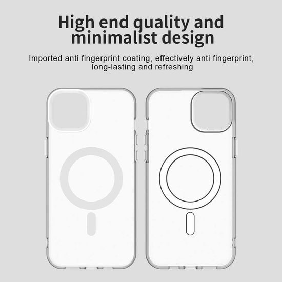 Techsuit CandyCase MagSafe, iPhone 13, λευκό