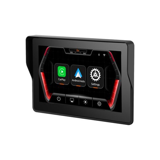 Motociklistički 5" CarPlay zaslon s bežičnim Apple CarPlay i Android Auto