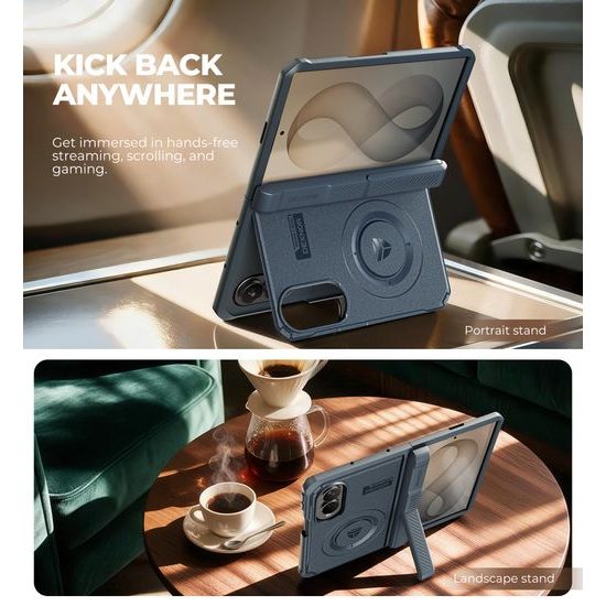 Samsung Galaxy Z Fold 8 vāciņš ar MagSafe – Dexnor aizsargvāciņš – zils