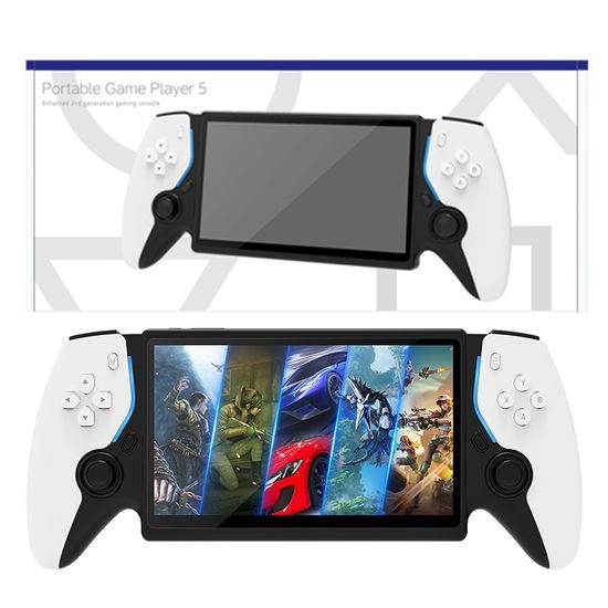 HC800 Premium prijenosna gaming konzola s 7" HD IPS zaslonom, bijela