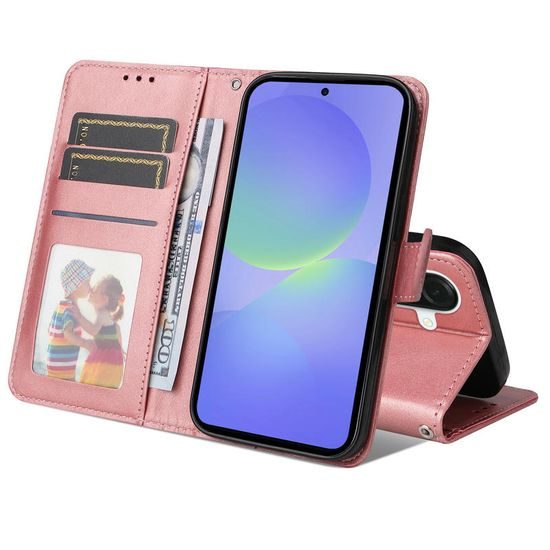 Magnet Case, Samsung Galaxy A37, růžový