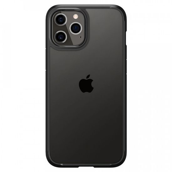 Spigen Ultra carcasă hibrid pentru mobil, iPhone 12 / 12 Pro, neagră