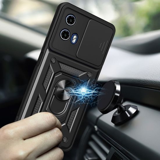 Tech-Protect CamShield Pro Motorola Moto G24 / G24 Power / G04, nero