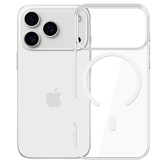 iPhone 17 Pro Max / iPhone 18 Pro Max vāciņš – 3mk Clear MagCase caurspīdīgs