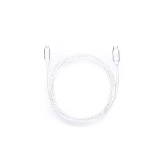 ER POWER Καλώδιο USB-C - Lightning, 2 m, λευκό