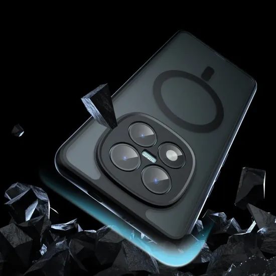 Tech-Protect MagMat MagSafe, Xiaomi Poco M8 Pro / Redmi Note 15 Pro Plus 5G, μαύρο ματ