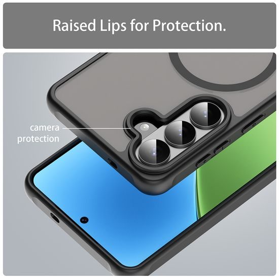 Techsuit HaloFrost II MagSafe, Samsung Galaxy S26 Plus, μαύρο